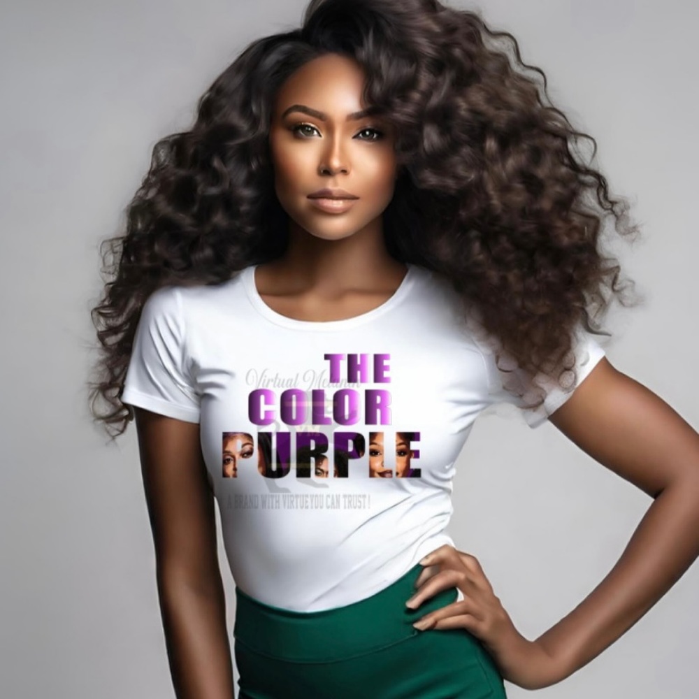Color purple t shirts
